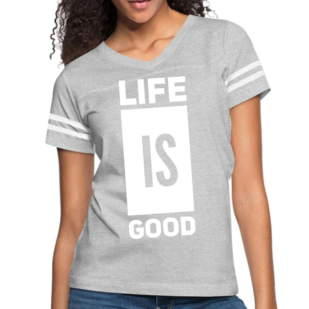 Womens Vintage Sport Graphic T-shirt Life Is Good - Womens | T-Shirts | Vintage