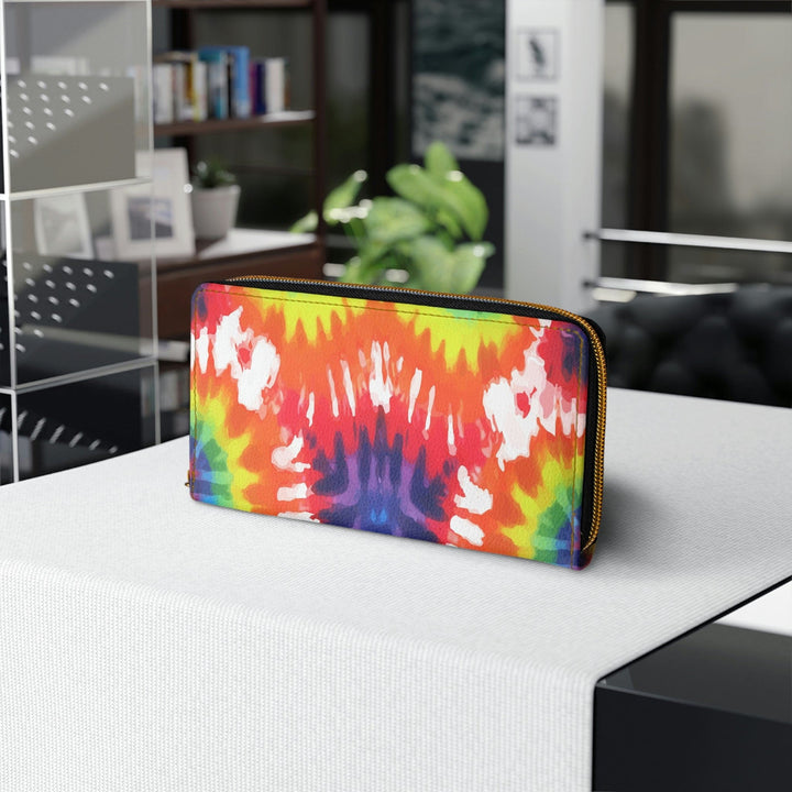 Womens Zipper Wallet Psychedelic Rainbow Tie Dye - Bags | Zipper Wallets