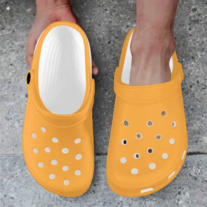 Yellow Orange Adult Clogs - Unisex | Clogs | Adults