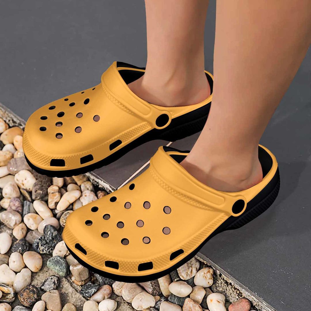 Yellow Orange Adult Clogs - Unisex | Clogs | Adults