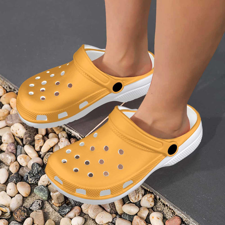 Yellow Orange Adult Clogs - Unisex | Clogs | Adults