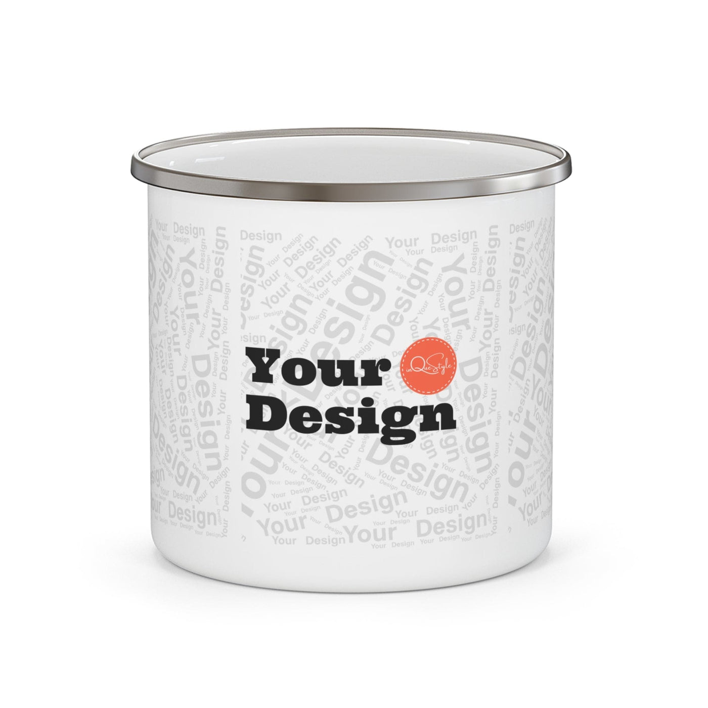 Your Design - Custom Enamel Camping Mug - Custom | Mugs