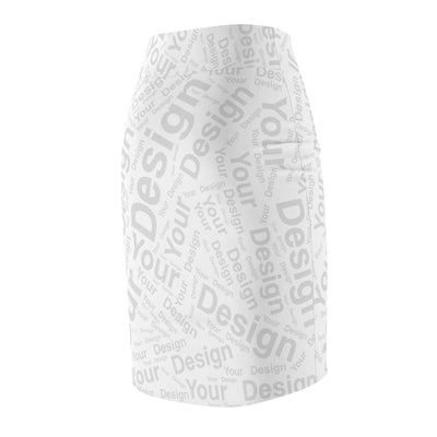 Your Design - Custom Womens Pencil Stretch Mini Skirt - Custom | Skirts