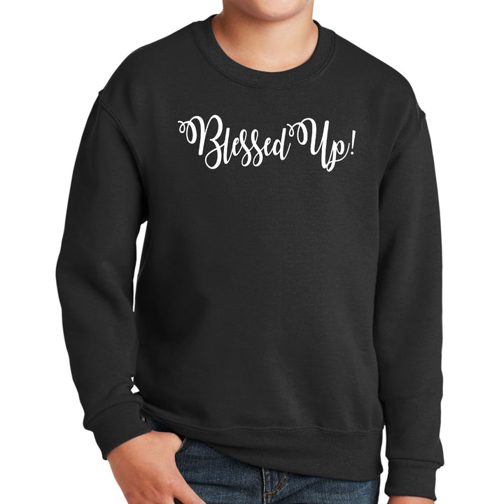 Youth Graphic Sweatshirt Blessed Up - Youth | Sweatshirts