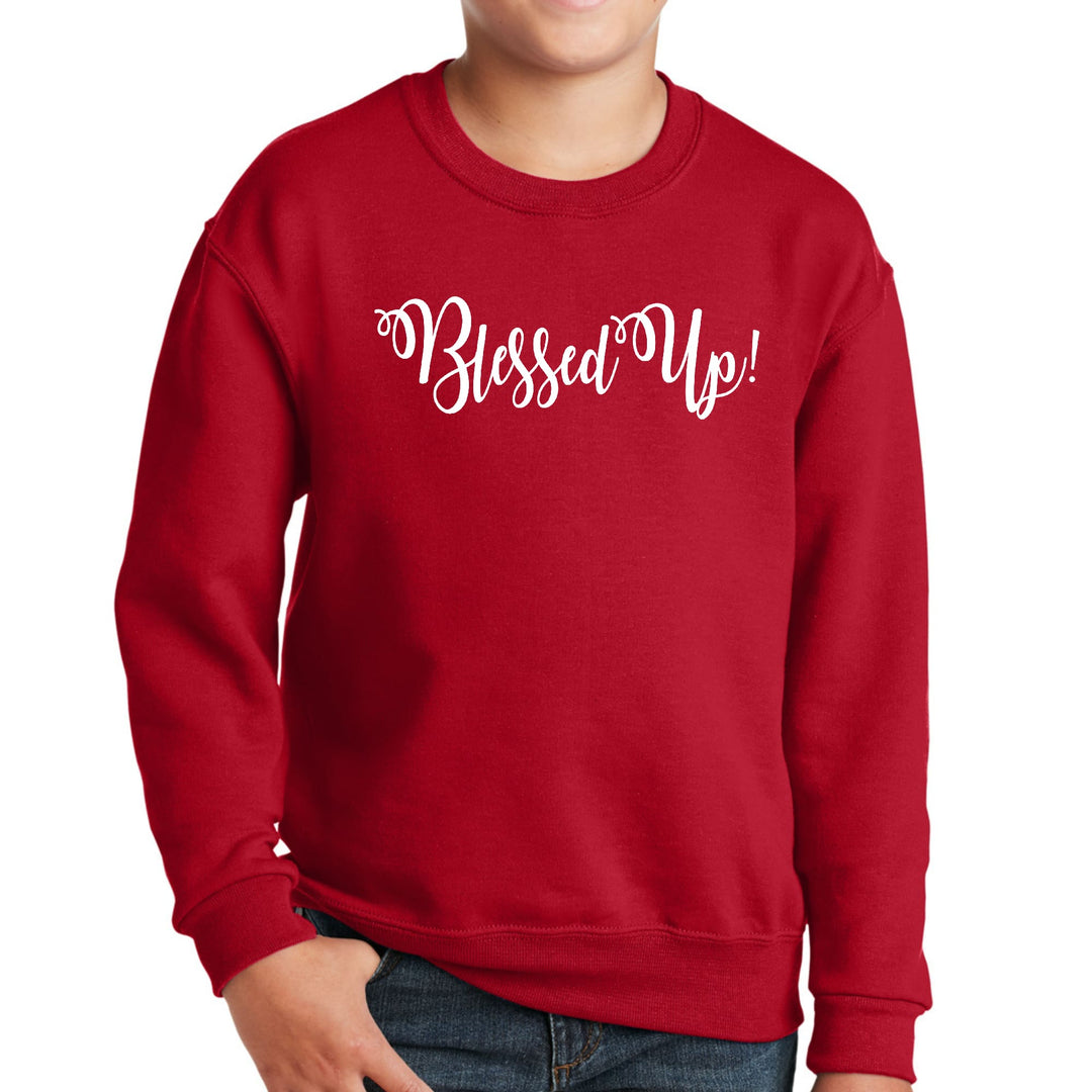 Youth Graphic Sweatshirt Blessed Up - Youth | Sweatshirts