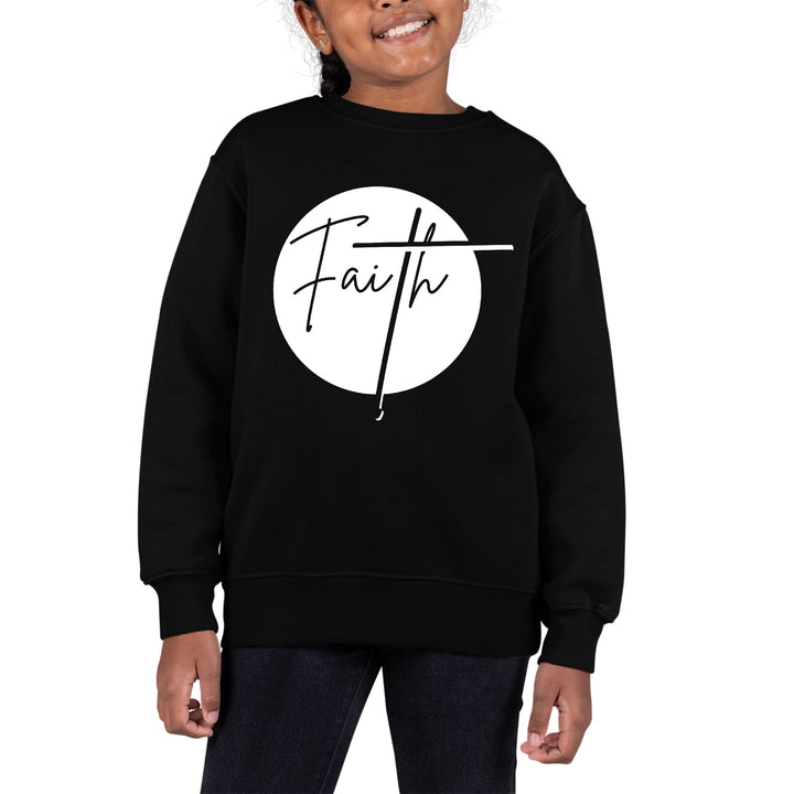 Youth Graphic Sweatshirt Faith - Girls | Sweatshirts