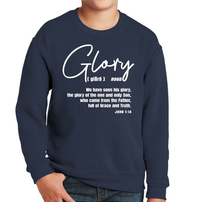 Youth Graphic Sweatshirt Glory - Christian Inspiration - Youth | Sweatshirts