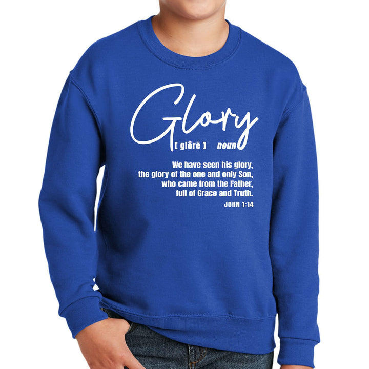 Youth Graphic Sweatshirt Glory - Christian Inspiration - Youth | Sweatshirts