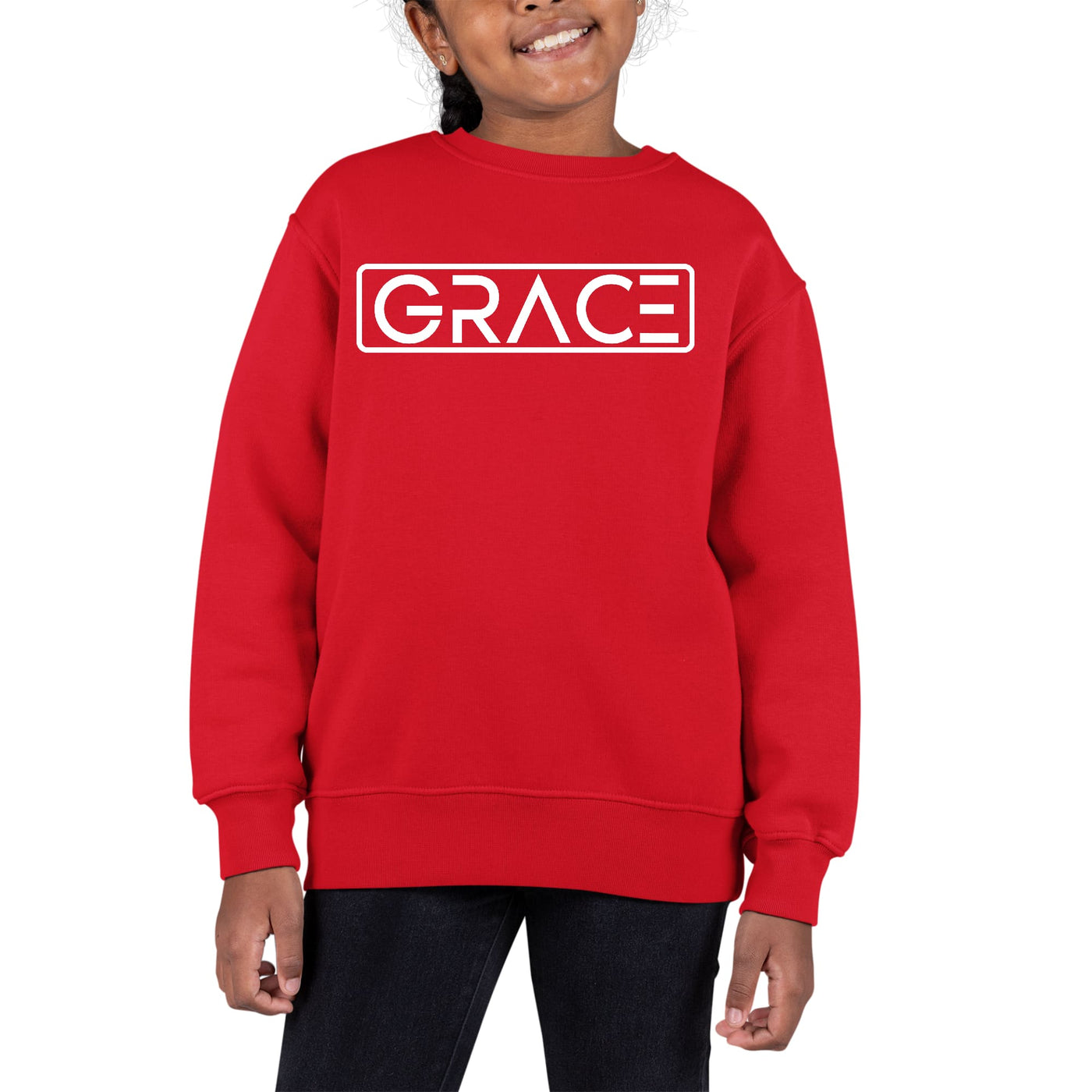 Youth Graphic Sweatshirt Grace - Girls | Sweatshirts