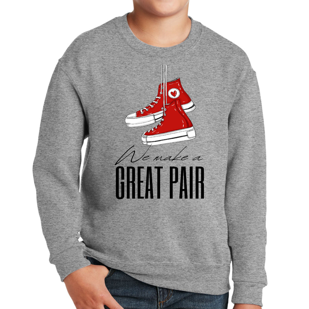 Youth Graphic Sweatshirt Say it Soul we Make a Great Pair - Youth | Sweatshirts