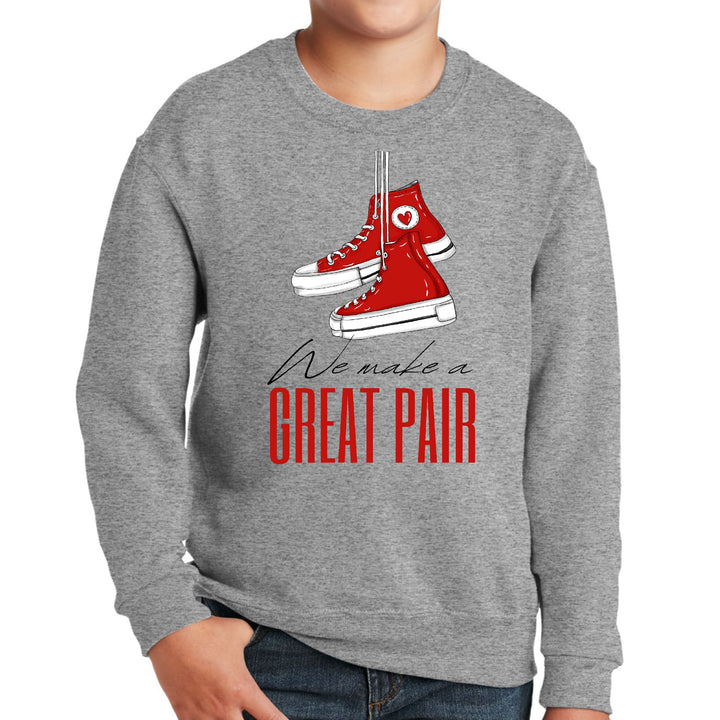 Youth Graphic Sweatshirt Say it Soul we Make a Great Pair - Youth | Sweatshirts