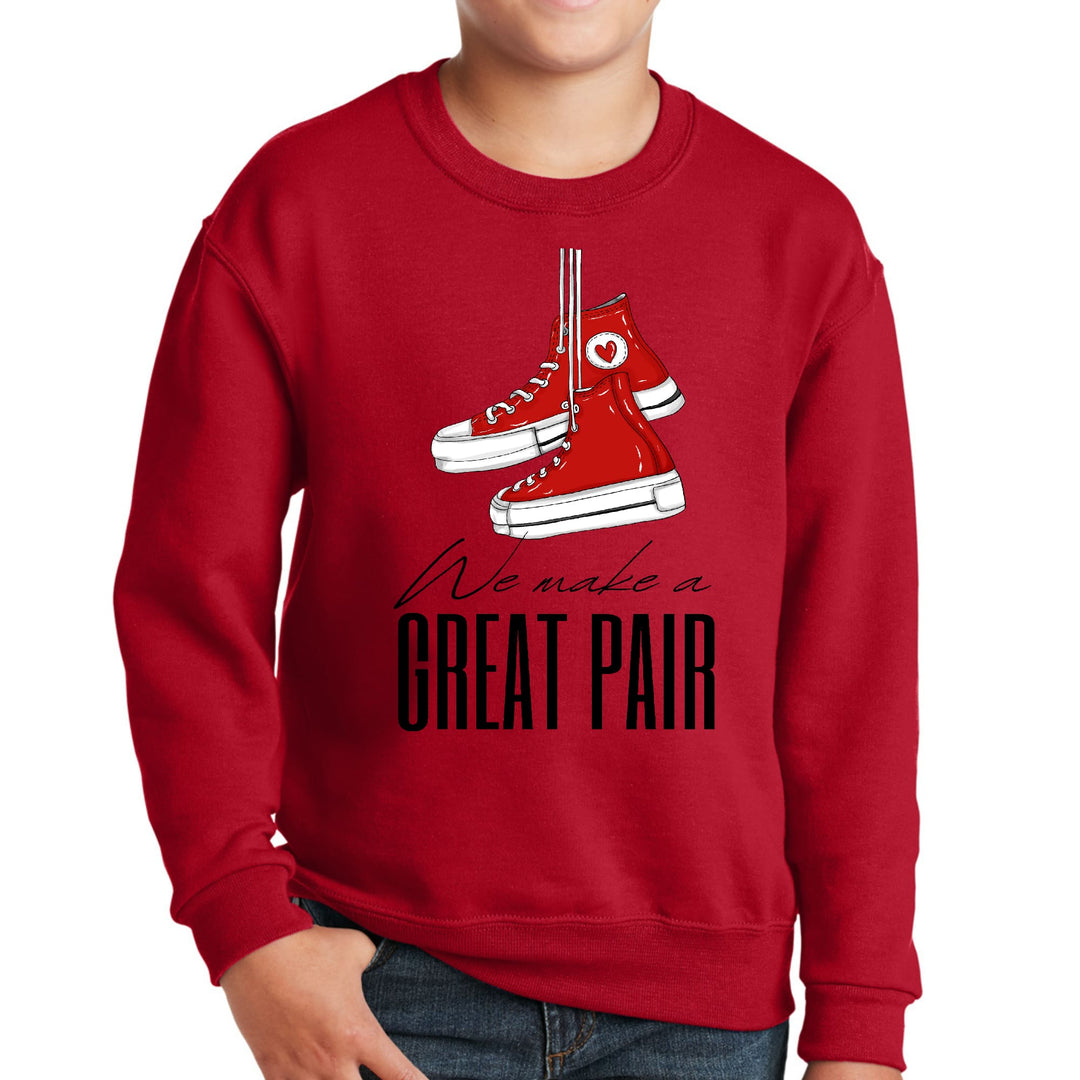 Youth Graphic Sweatshirt Say it Soul we Make a Great Pair - Youth | Sweatshirts