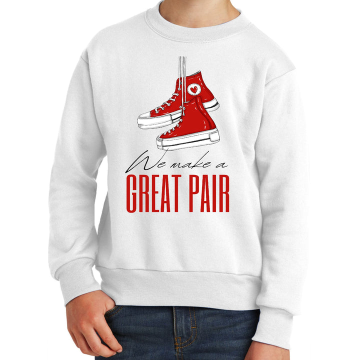 Youth Graphic Sweatshirt Say it Soul we Make a Great Pair - Youth | Sweatshirts