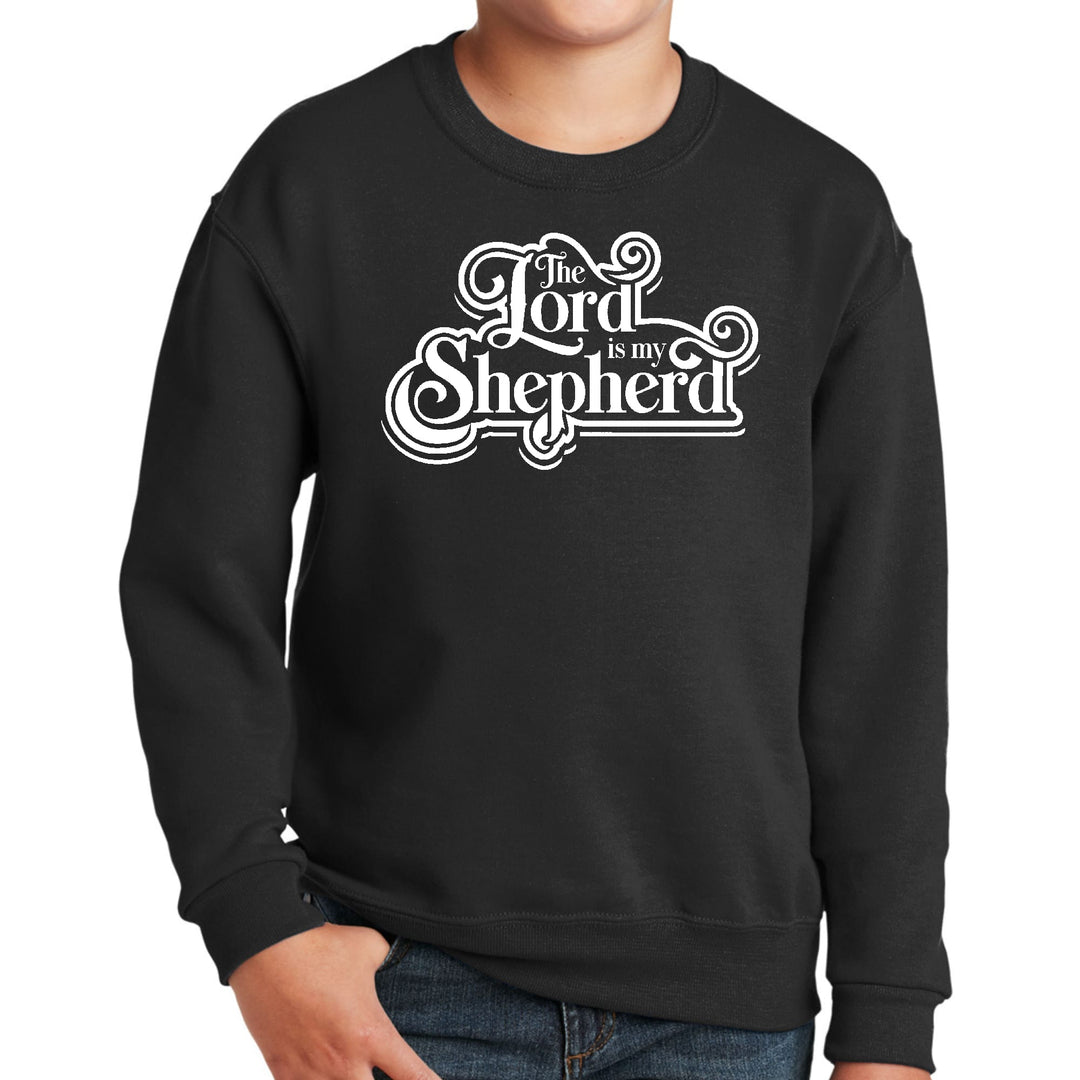 Youth Graphic Sweatshirt the Lord is my Shepherd - Youth | Sweatshirts