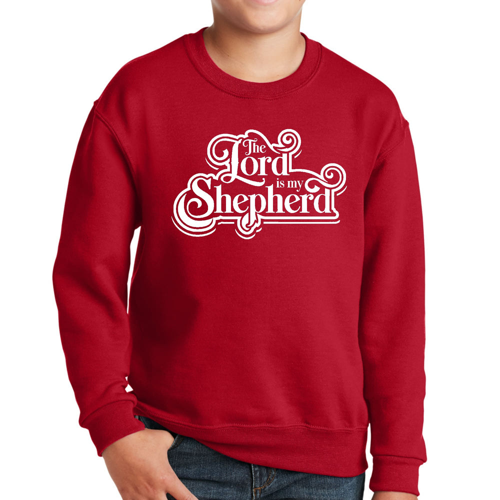 Youth Graphic Sweatshirt the Lord is my Shepherd - Youth/Sweatshirts