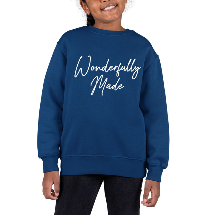 Youth Graphic Sweatshirt Wonderfully Made - Girls | Sweatshirts