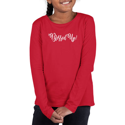 Youth Long Sleeve Graphic T-shirt Blessed Up - Girls | T-Shirts | Long Sleeves