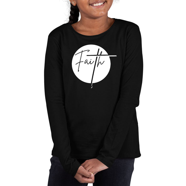 Youth Long Sleeve Graphic T-shirt Faith - Girls | T-Shirts | Long Sleeves