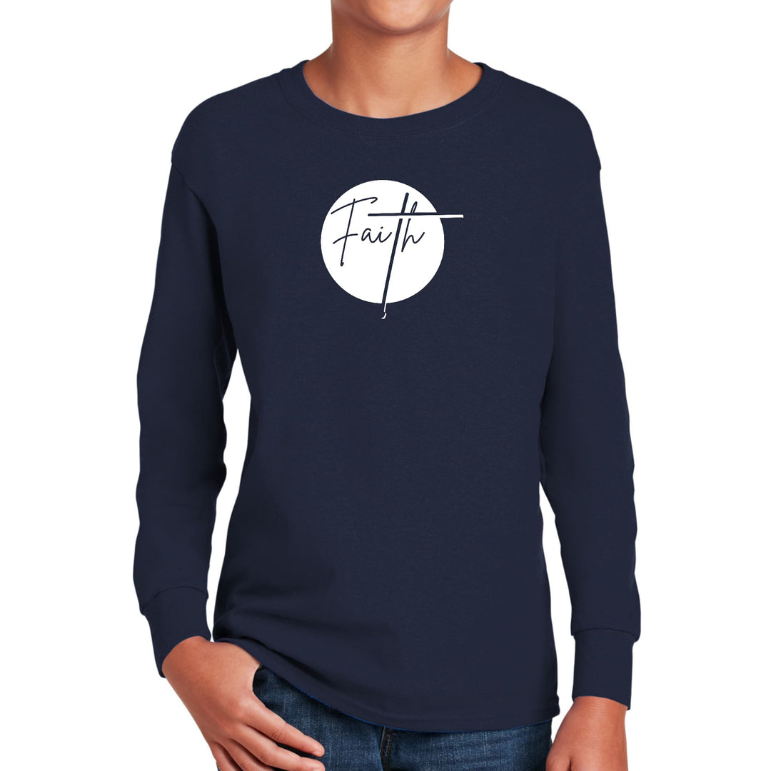 Youth Long Sleeve Graphic T-shirt Faith - Youth | T-Shirts | Long Sleeves