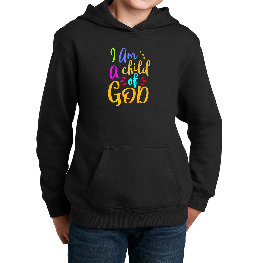 Youth Long Sleeve Hoodie i Am a Child Of God - Youth | Hoodies