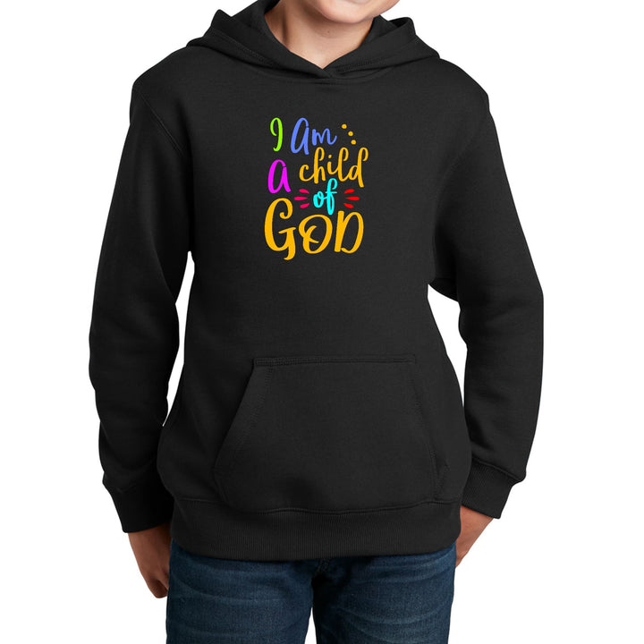 Youth Long Sleeve Hoodie i am a Child of God - Youth | Hoodies