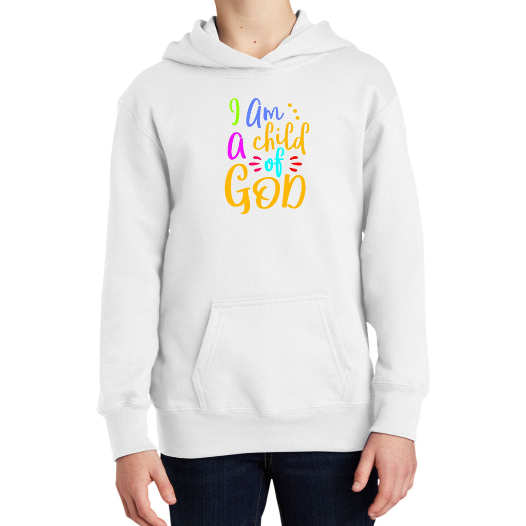 Youth Long Sleeve Hoodie i am a Child of God - Youth | Hoodies