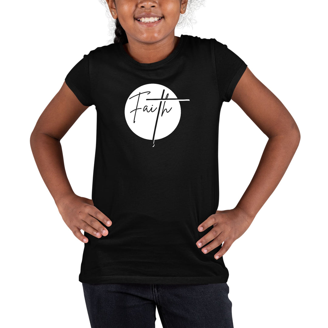 Youth Short Sleeve Graphic T-shirt Faith - Girls | T-Shirts