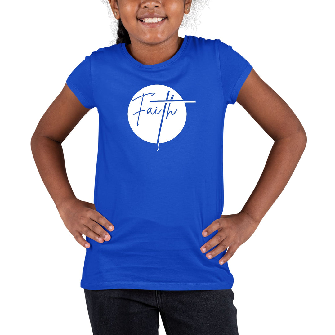 Youth Short Sleeve Graphic T-shirt Faith - Girls | T-Shirts