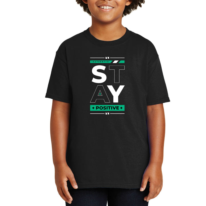 Youth Short Sleeve T-shirt Stay Positive - Youth | T-Shirts