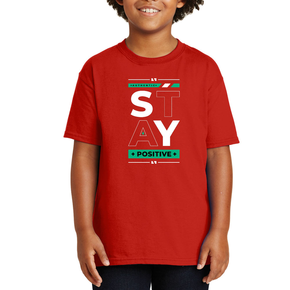 Youth Short Sleeve T-shirt Stay Positive - Youth | T-Shirts