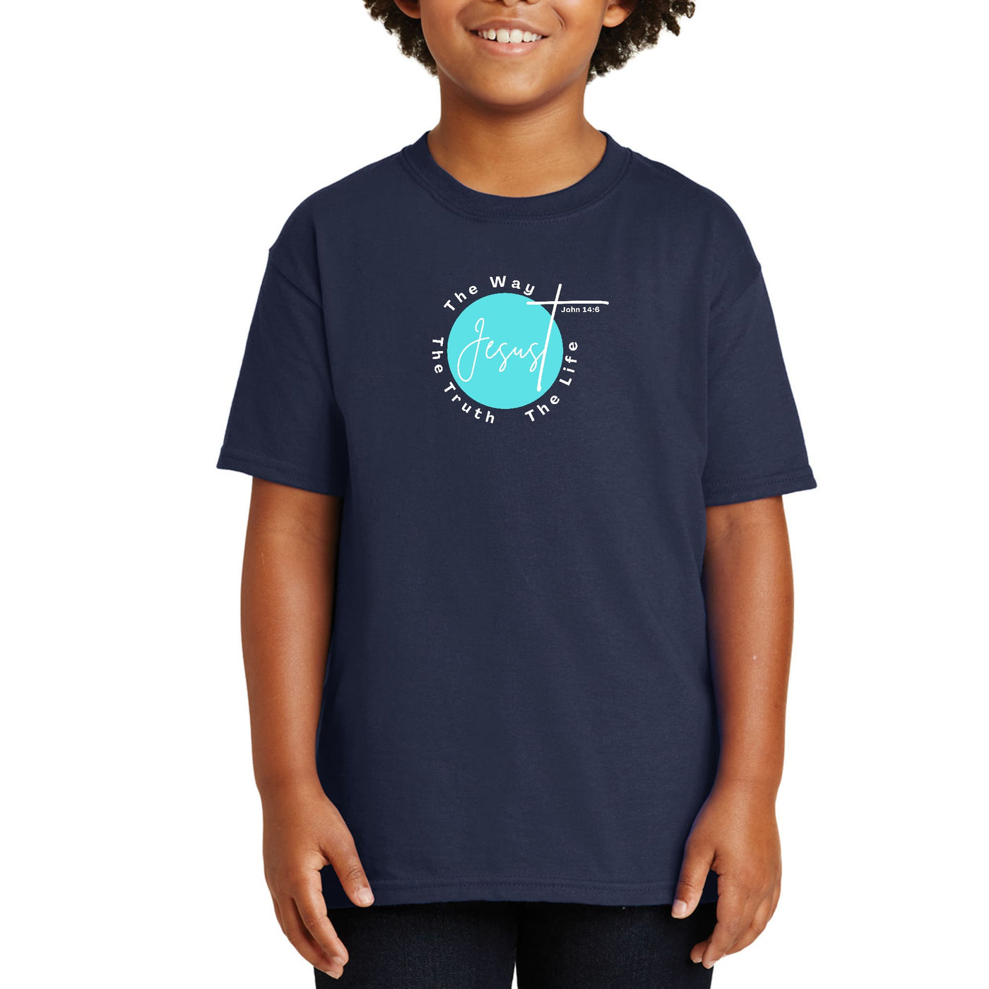 Youth Short Sleeve T-shirt The Truth The Way The Life - Youth | T-Shirts