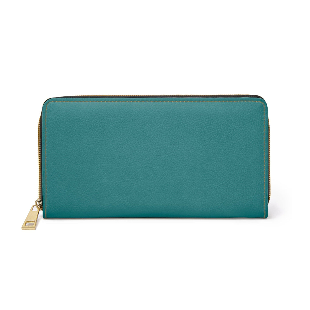 Zipper Wallet Dark Teal Green - Bags | Zipper Wallets