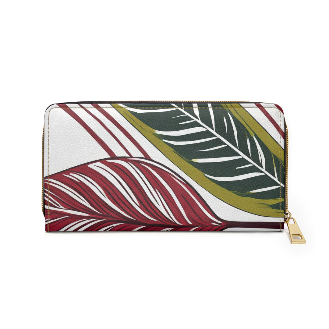 Zipper Wallet Floral Line Art Print - Bags | Zipper Wallets