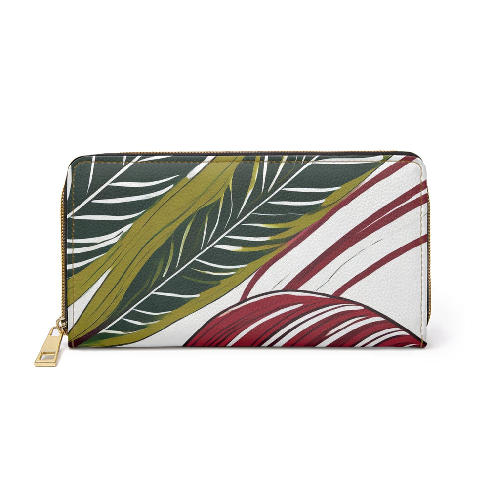 Zipper Wallet Floral Line Art Print - Bags | Zipper Wallets