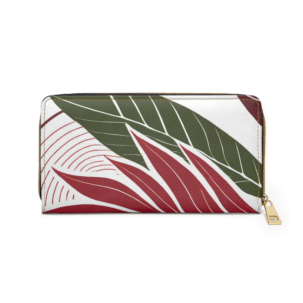 Zipper Wallet Floral Line Art Print - Bags | Zipper Wallets