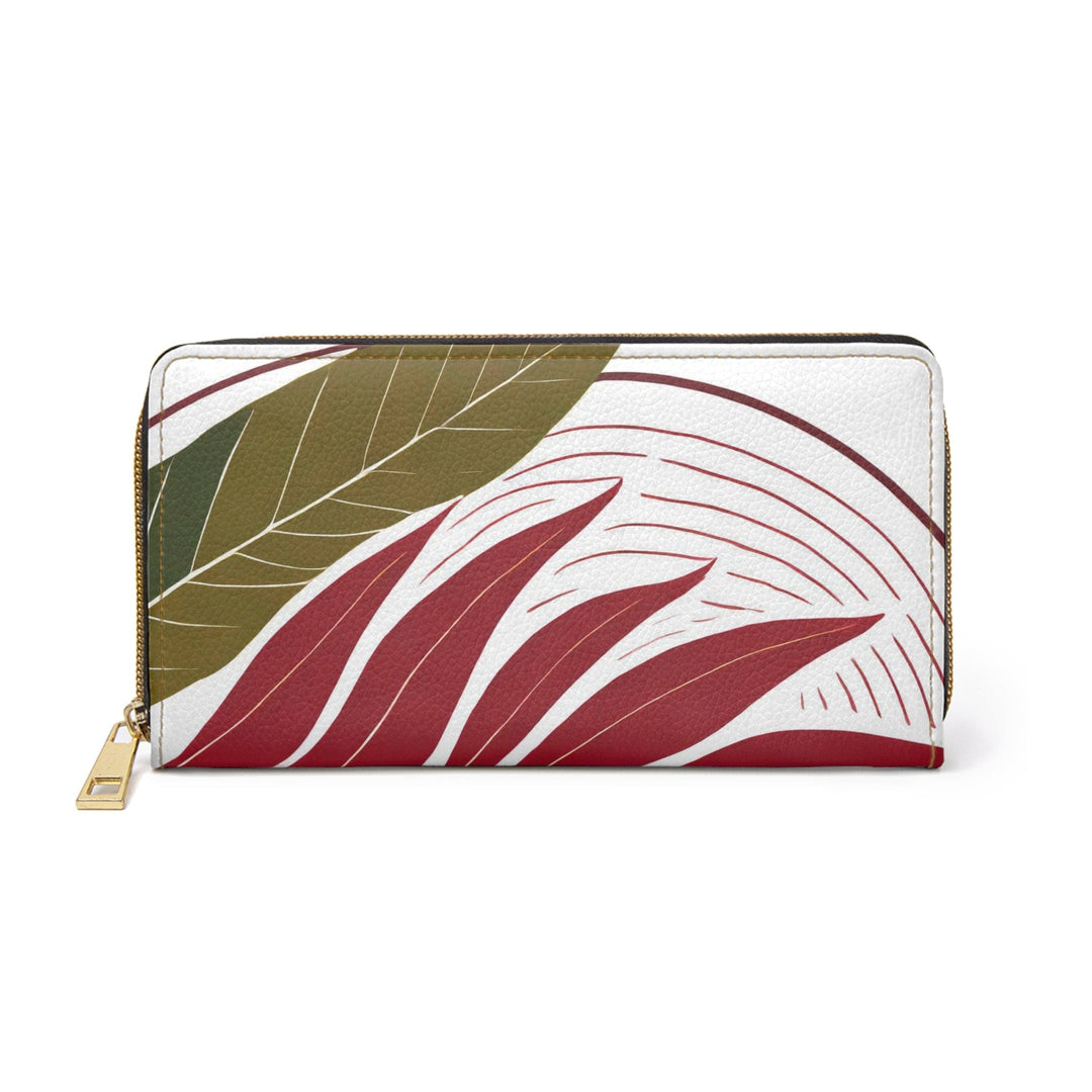 Zipper Wallet Floral Line Art Print - Bags | Zipper Wallets