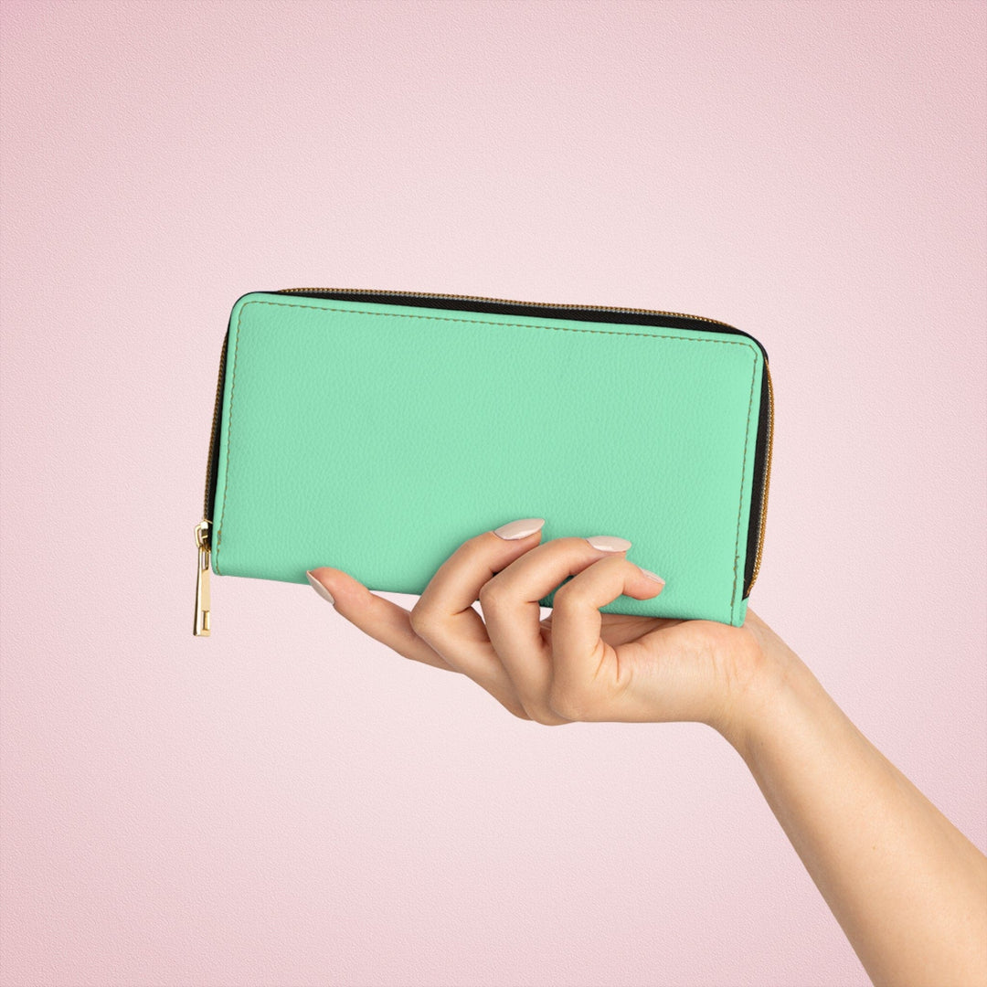 Zipper Wallet Seafoam Green - Bags | Zipper Wallets