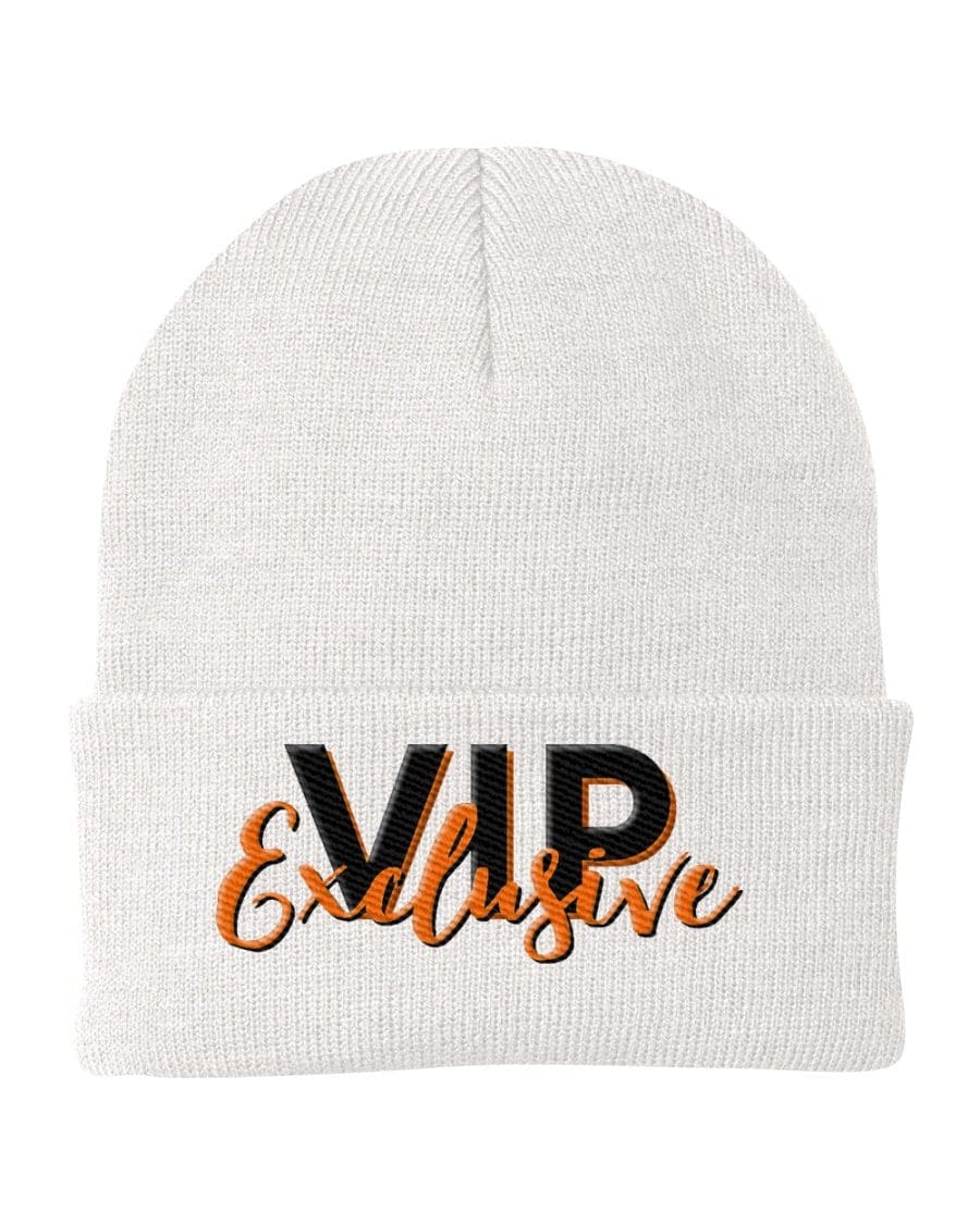 Beanie Hat Vip Exclusive Knit Hat - 6163 - Unisex | Embroidered Knit Hats