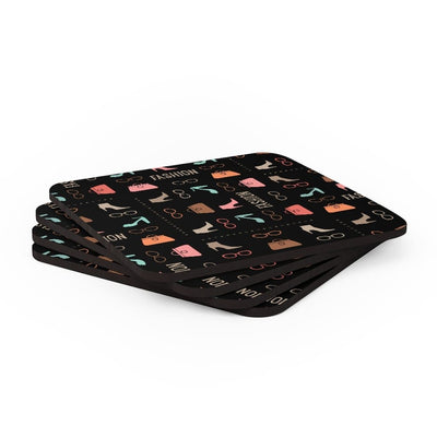 Corkwood Coaster 4 Piece Set Fashion Style Coasters - Decorative | Coasters