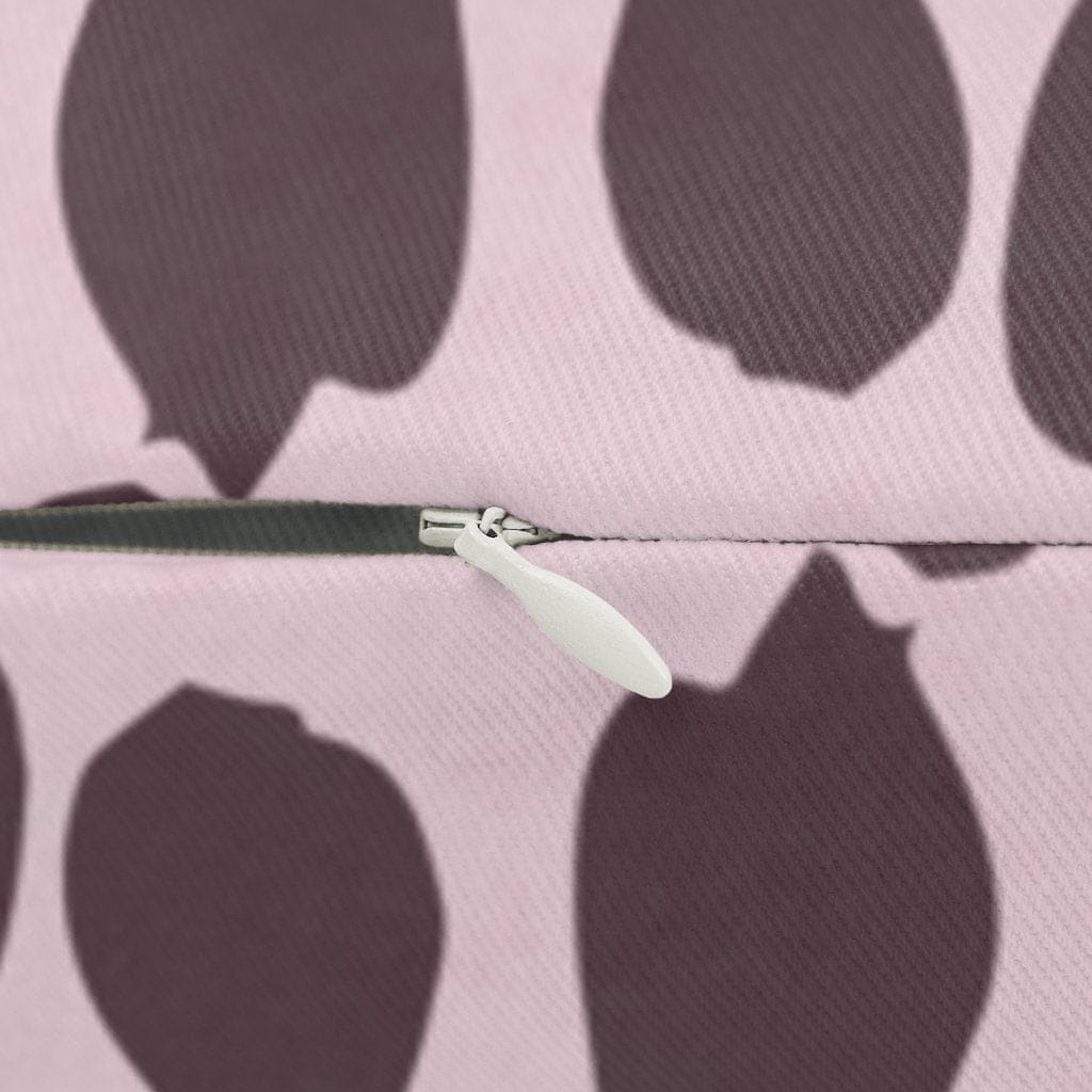 Decorative Lumbar Throw Pillow - Leopard - Pink/black - Decorative/Throw