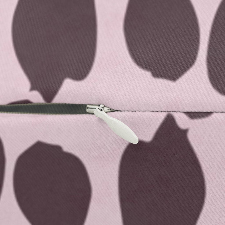 Decorative Lumbar Throw Pillow - Leopard - Pink/black - Decorative/Throw