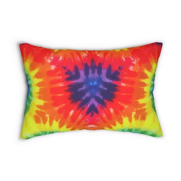 Decorative Lumbar Throw Pillow - Tie-dye - Multicolor - Decorative/Throw