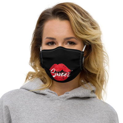 Face Coverings Sweet Kiss Red Lipstick Style Face Mask - Unisex | Face Masks |
