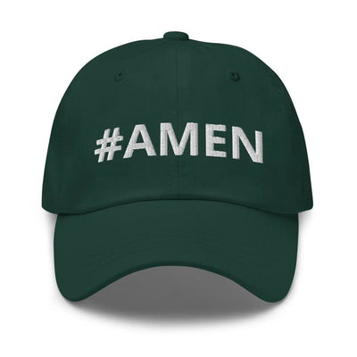 Graphic Baseball Cap #amen Adjustable Snapback Hat - Snapback Hats | Embroidered