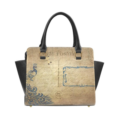 Handbags Beige Postale Graphic Style Top-handle Bag - Bags | Handbags