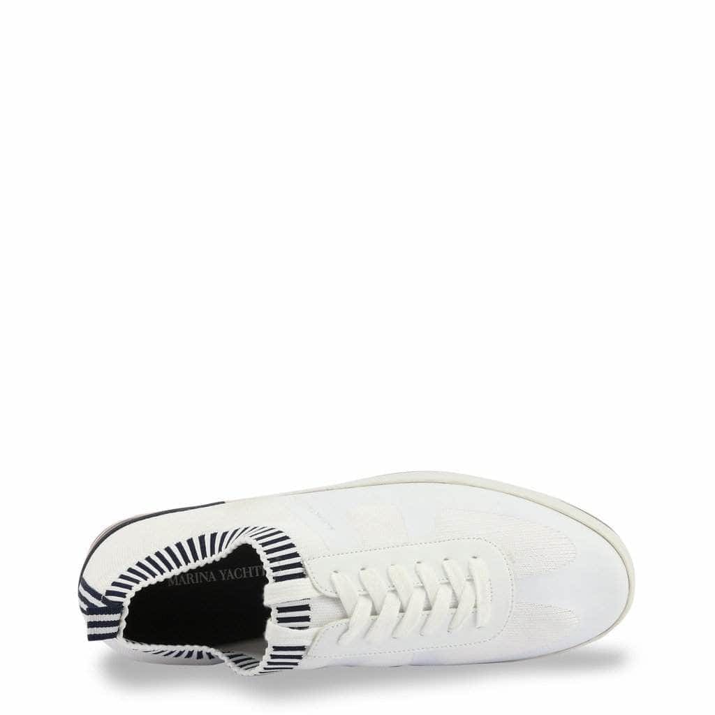 Marina Yachting Mens Sneakers - White Vento Low Top Sports Shoes (eu 44/us 11)