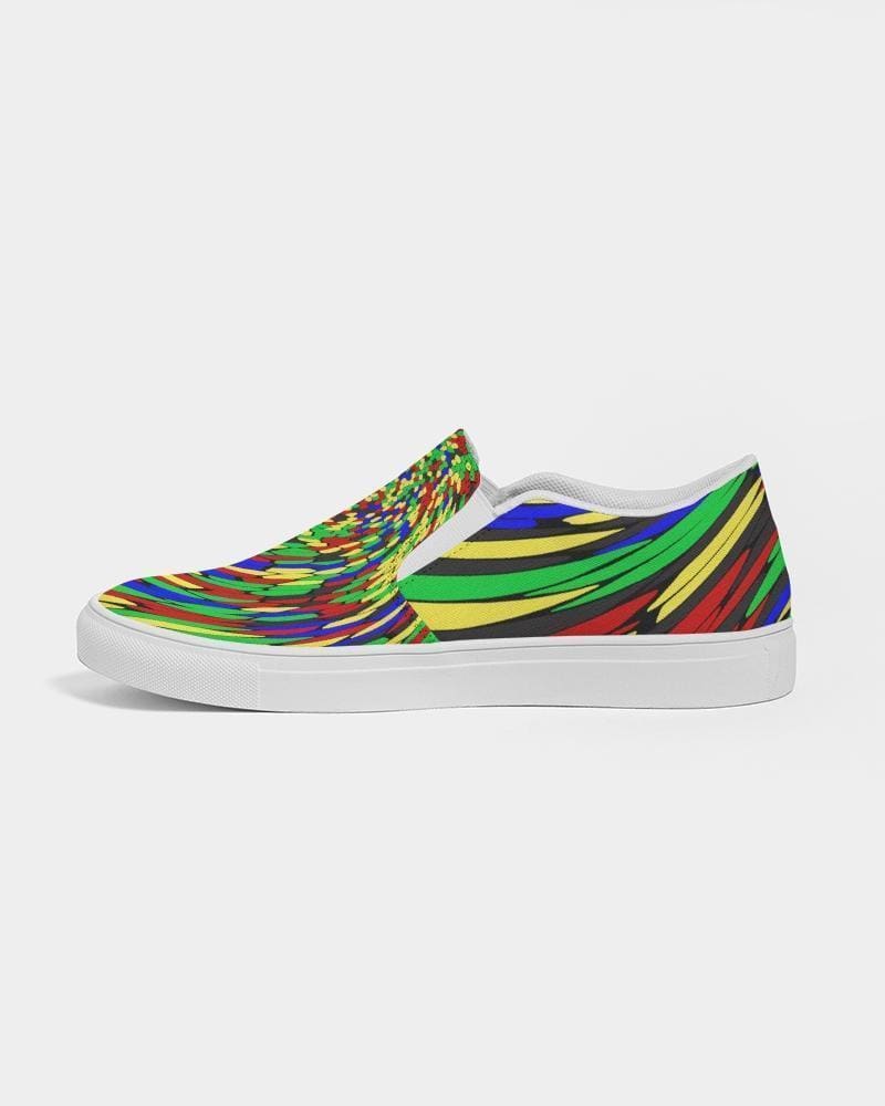 Mens Sneakers Multicolor Low Top Canvas Slip-on Shoes - 3n2375 - Mens | Sneakers