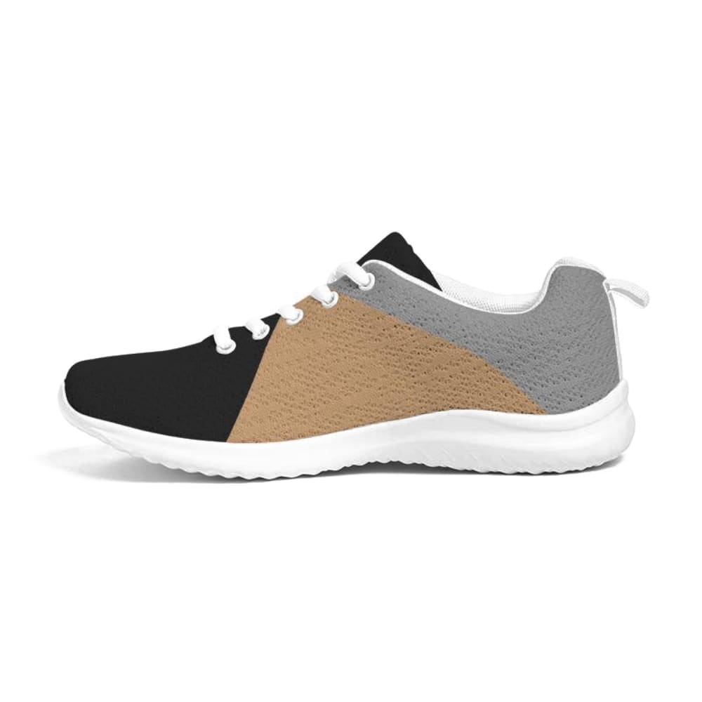 Mens Sneakers - Tricolor Low Top Canvas Running Shoes - Zla375 - Mens/Sneakers