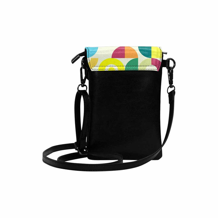 Crossbody Bag - Small Cell Phone Purse - Vibrant Style Print - Bags/Crossbody