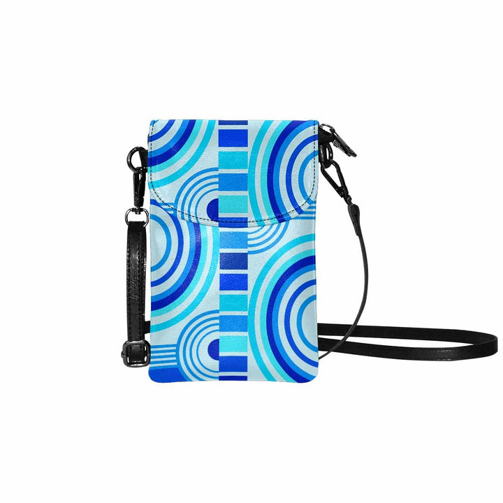 Crossbody Bag - Small Cell Phone Purse - Vibrant Style Print - Bags/Crossbody